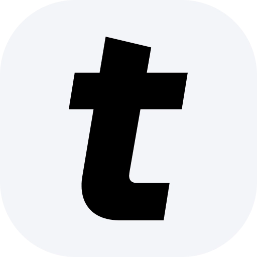 Иконка бренда Tradeel — минималистичный логотип